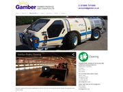 Gamber for solar and poultry cleaning