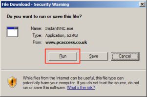 IE Warning Dialog